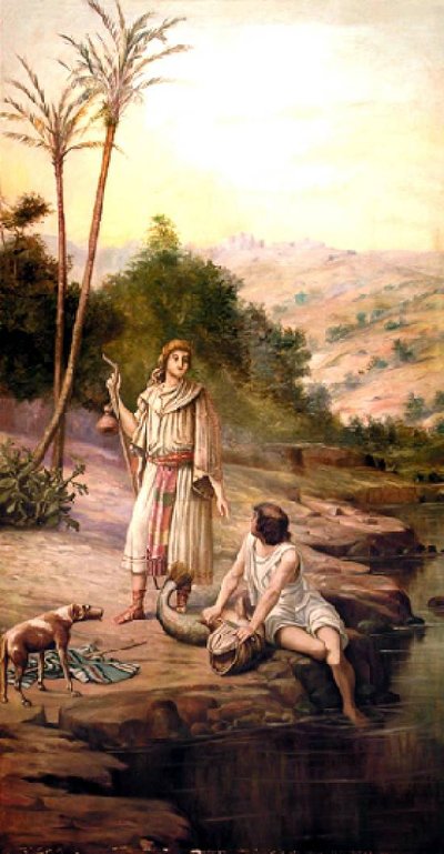Tobias and the Angel by Benedito Calixto